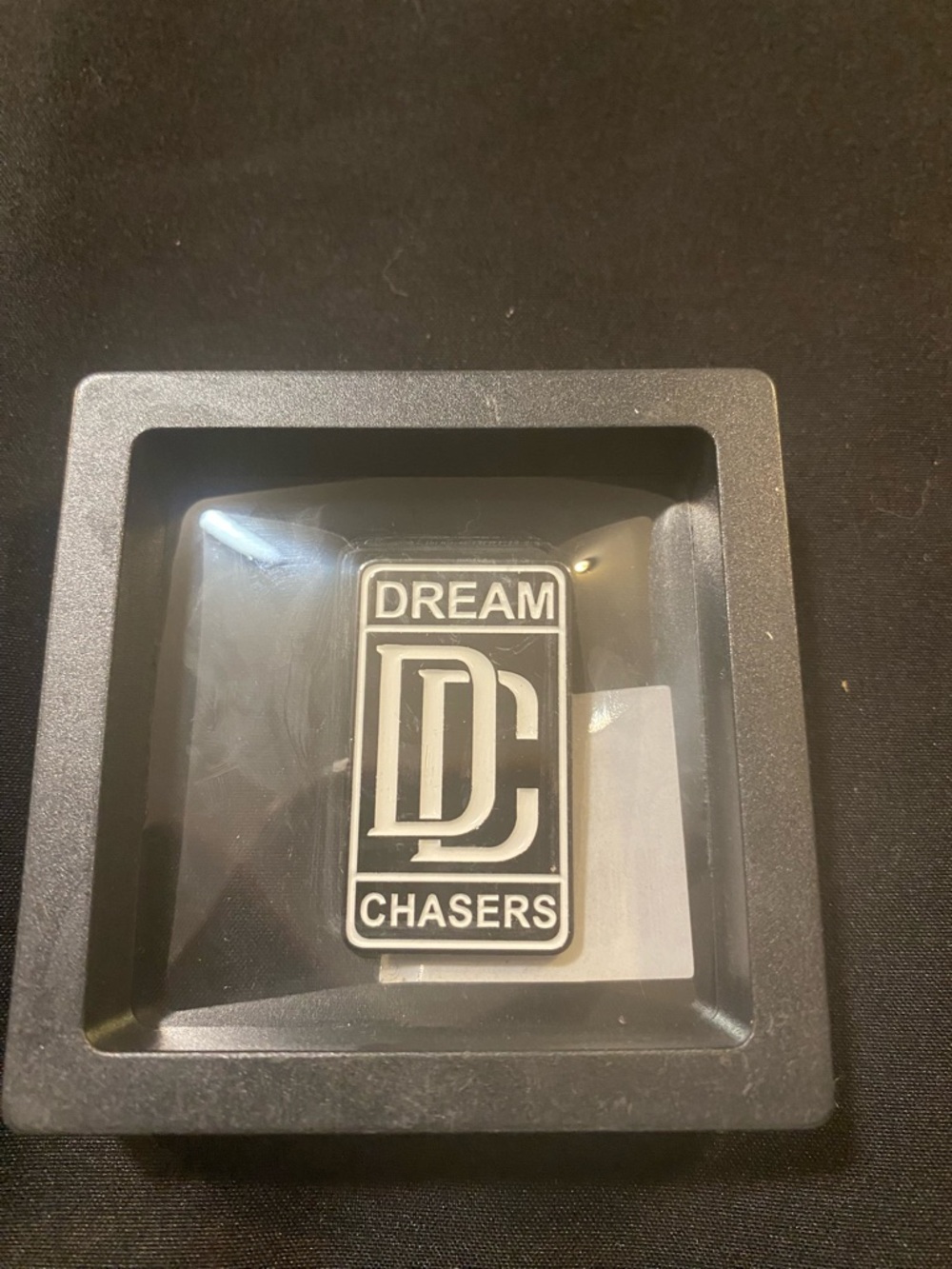 ⭐️ Dream Chasers Black and Silver Enamel Pin